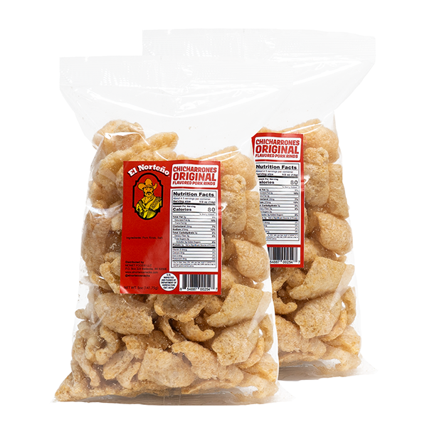 Original Chicharrones / Pork Rinds 2-Pack